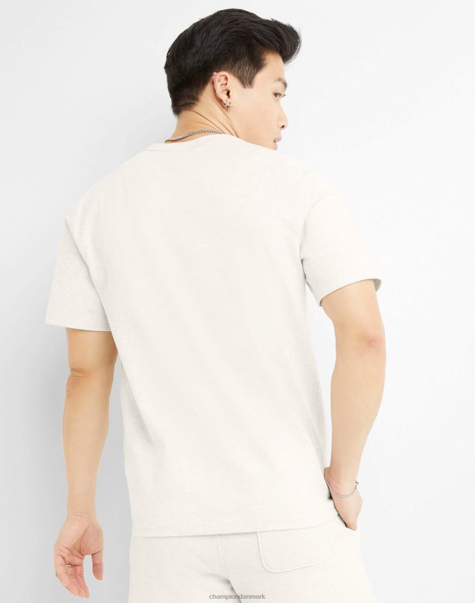Champion arv t-shirt kæde syet c V6J66644 havregryn lyng