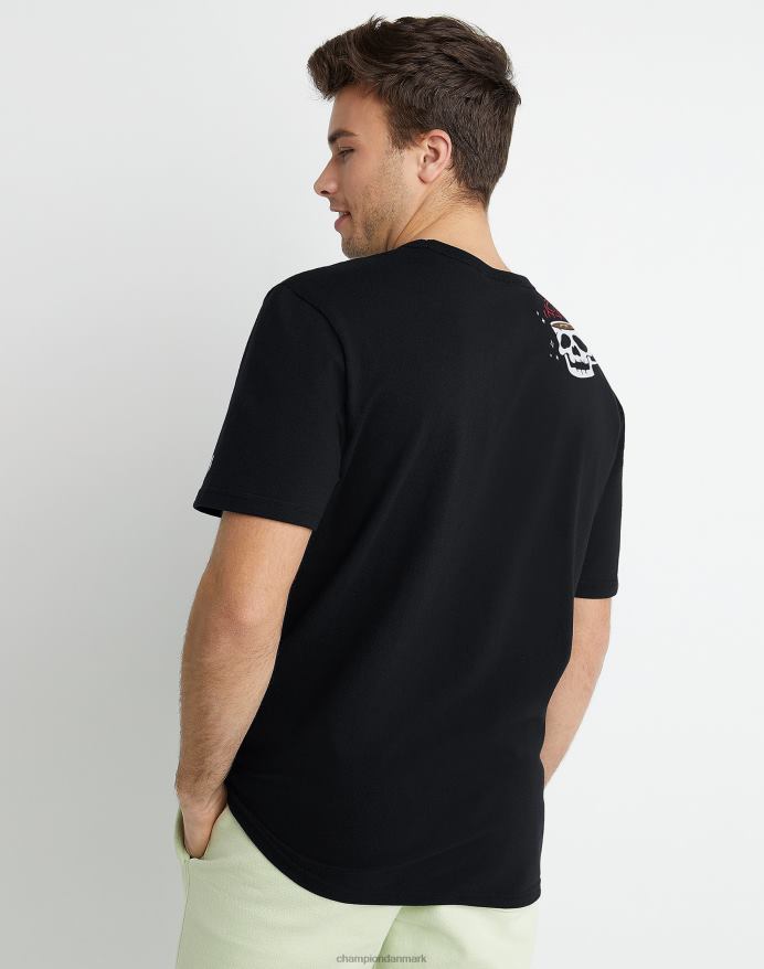 Champion arv t-shirt vågne op V6J66658 sort