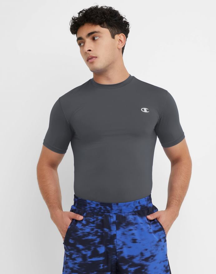 Champion atletisk t-shirt fugttransporterende V6J66639 stealth