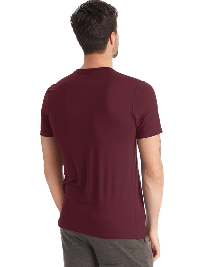 Champion c9 kortærmet tech-t-shirt V6J66752 rig rødbrun