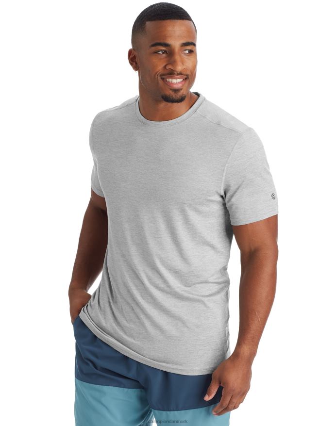 Champion c9 kortærmet tech-t-shirt V6J66753 komfortgrå lyng