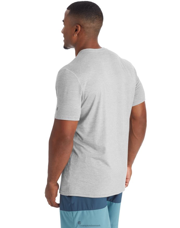 Champion c9 kortærmet tech-t-shirt V6J66753 komfortgrå lyng