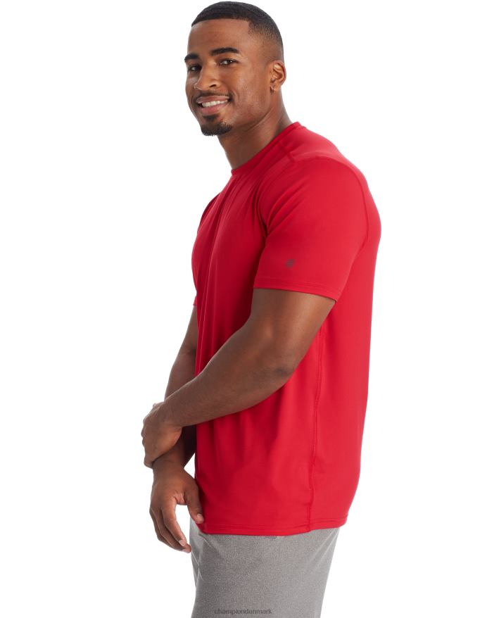 Champion c9 kortærmet tech-t-shirt V6J66755 moden rød