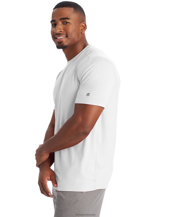 Champion c9 kortærmet tech-t-shirt V6J66757 ægte hvid