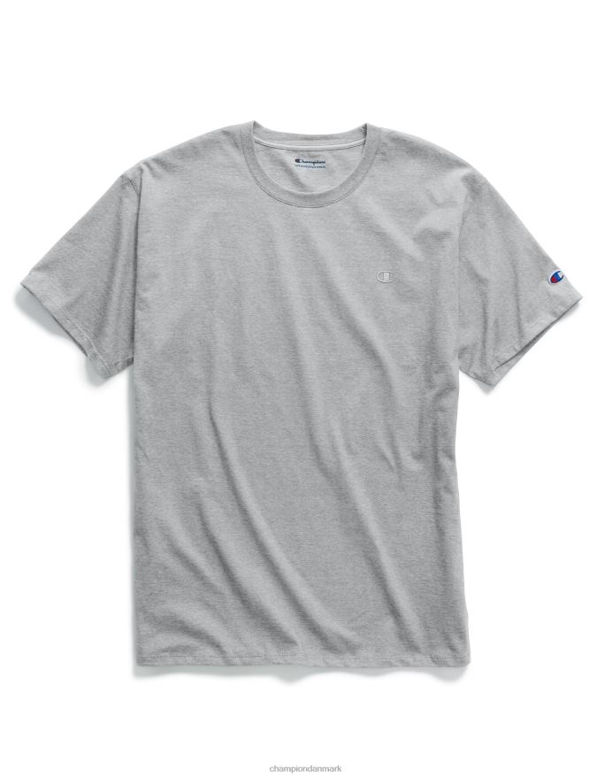 Champion klassisk T-shirt broderet c-logo V6J66570 oxford grå