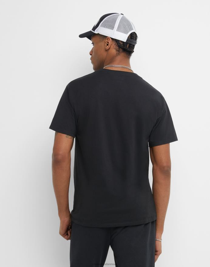Champion klassisk T-shirt broderet c-logo V6J66579 sort