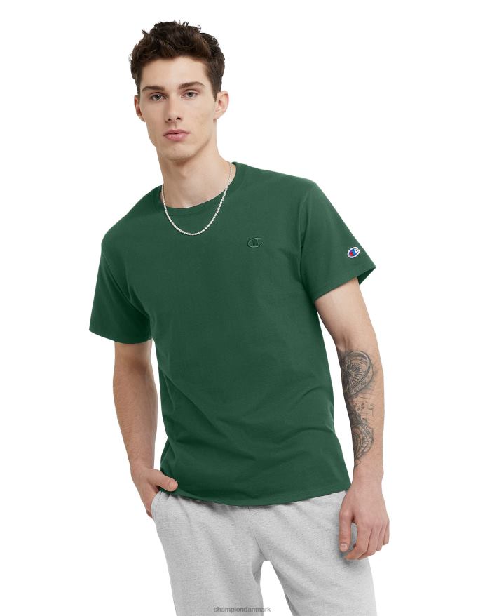 Champion klassisk T-shirt broderet c-logo V6J66586 mørkegrøn