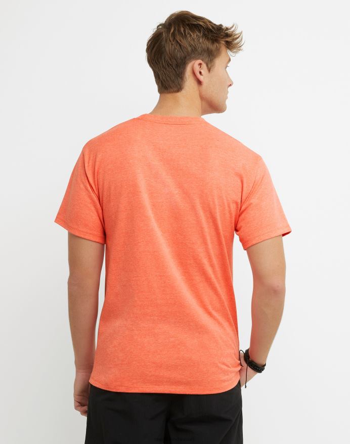 Champion klassisk grafisk t-shirt b-ball hoop V6J66592 rødglød lyng