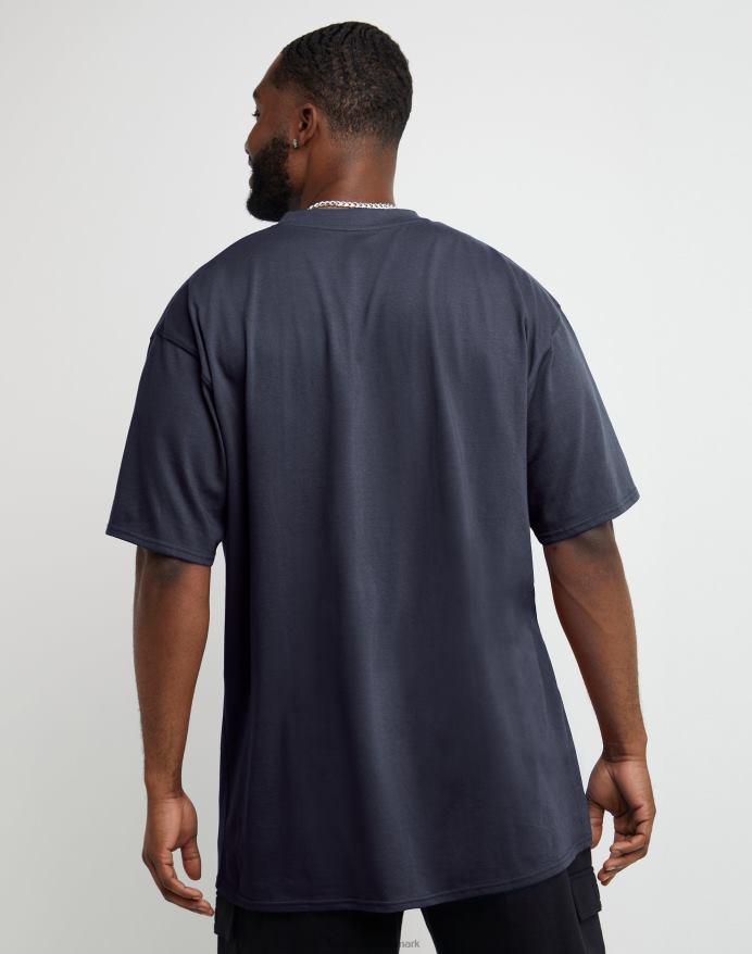 Champion klassisk t-shirt broderet c-logo (stor og høj) V6J66611 flåde
