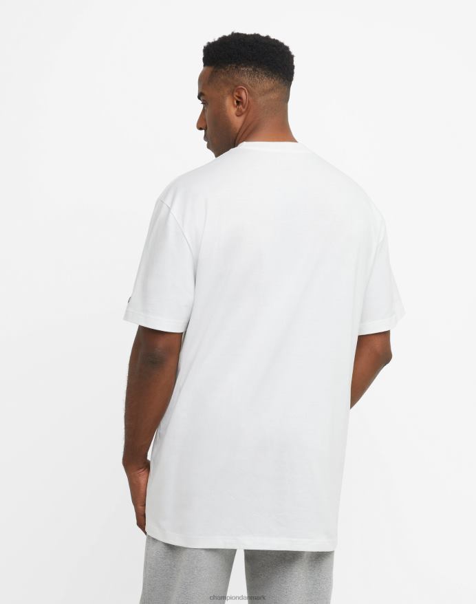 Champion klassisk t-shirt grafik (stor og høj) V6J66634 hvid