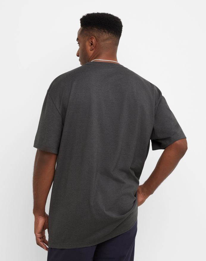 Champion klassisk t-shirt grafik (stor og høj) V6J66635 granitlyng