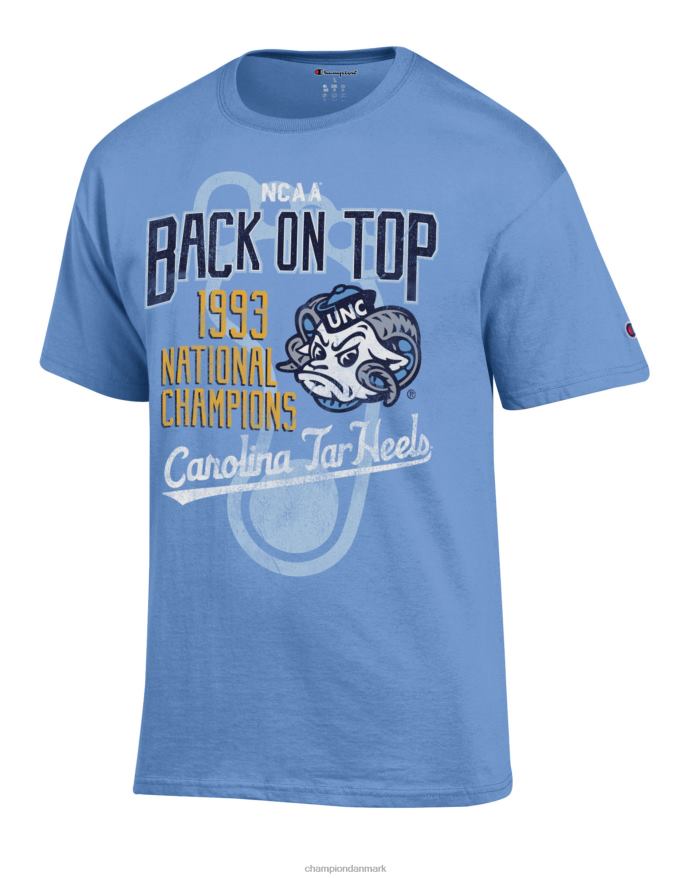 Champion kortærmet t-shirt fra north carolina tjærehæle V6J66629 lyseblå