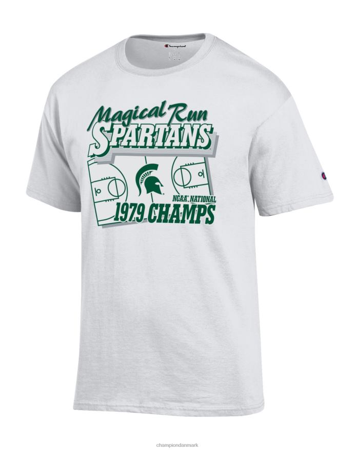Champion kortærmet t-shirt michigan state magical run spartans V6J66626 hvid
