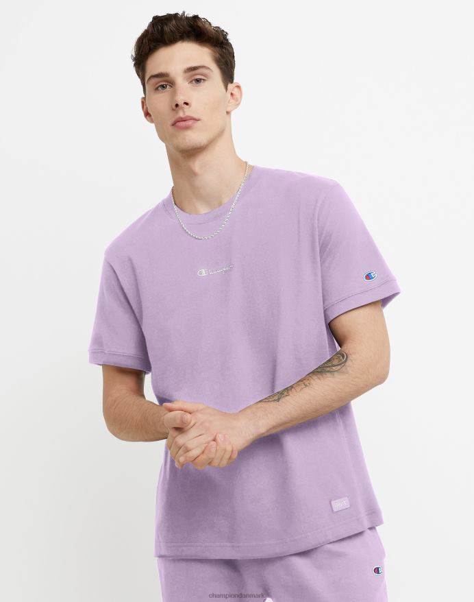 Champion mellemvægt T-shirt med omvendt vævning V6J66530 bleg iris lilla