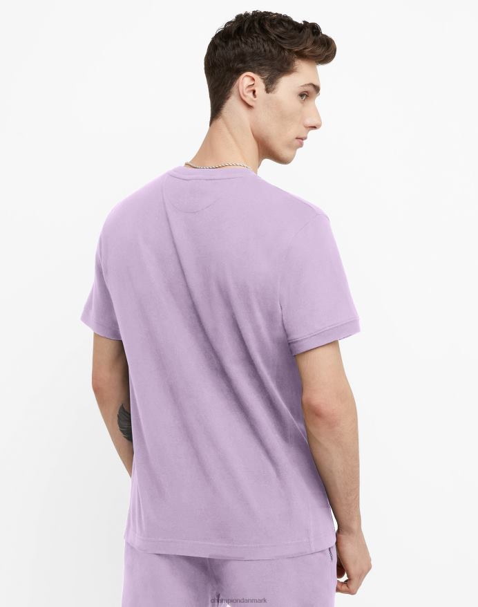 Champion mellemvægt T-shirt med omvendt vævning V6J66530 bleg iris lilla