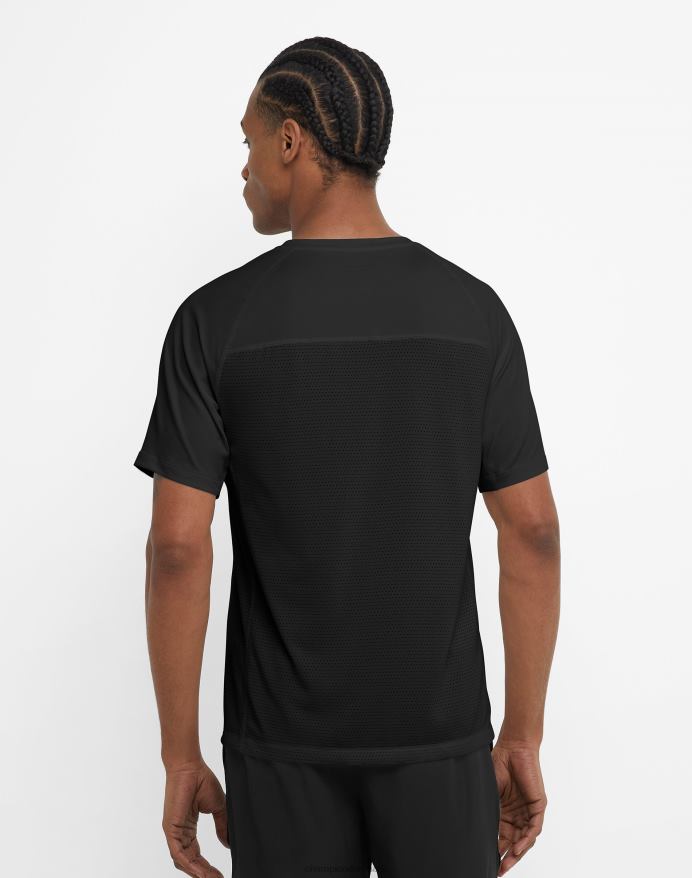 Champion mvp grafisk mesh tee gradient logo V6J66557 sort