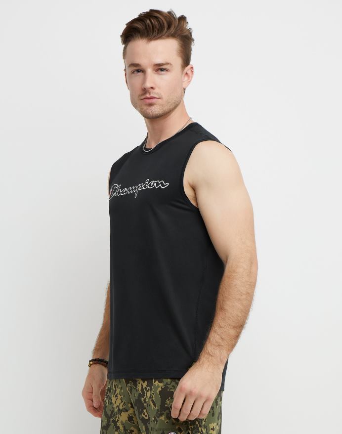 Champion mvp muscle tank script logo V6J66545 sort