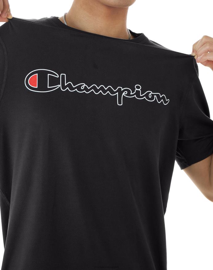 Champion mvp t-shirt klassisk script V6J66546 sort