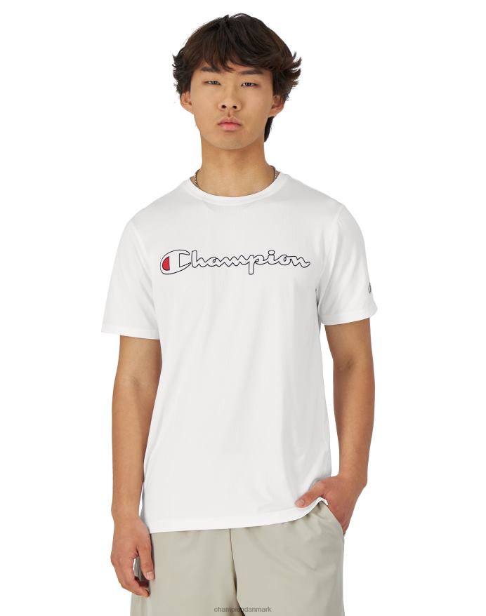 Champion mvp t-shirt klassisk script V6J66547 hvid