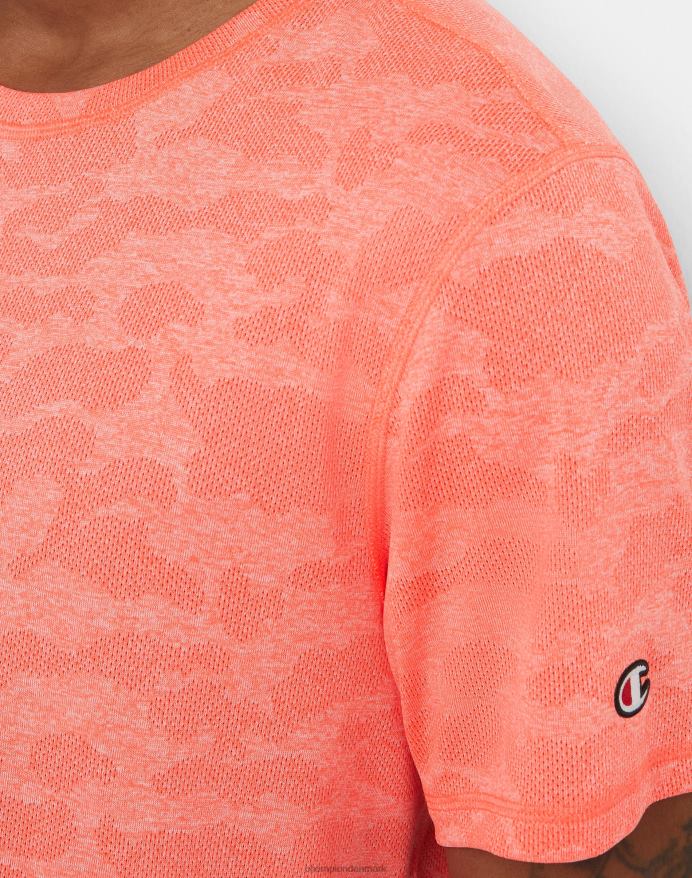Champion mvp tee camo jacquard V6J66538 rødglød lyng