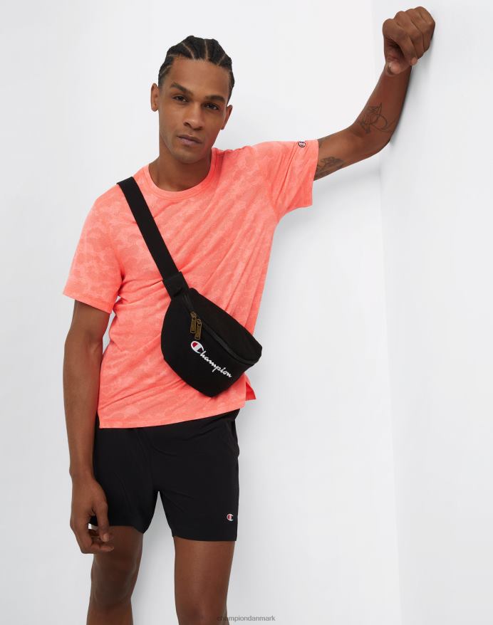 Champion mvp tee camo jacquard V6J66538 rødglød lyng
