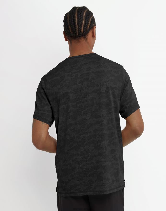 Champion mvp tee camo jacquard V6J66540 sort