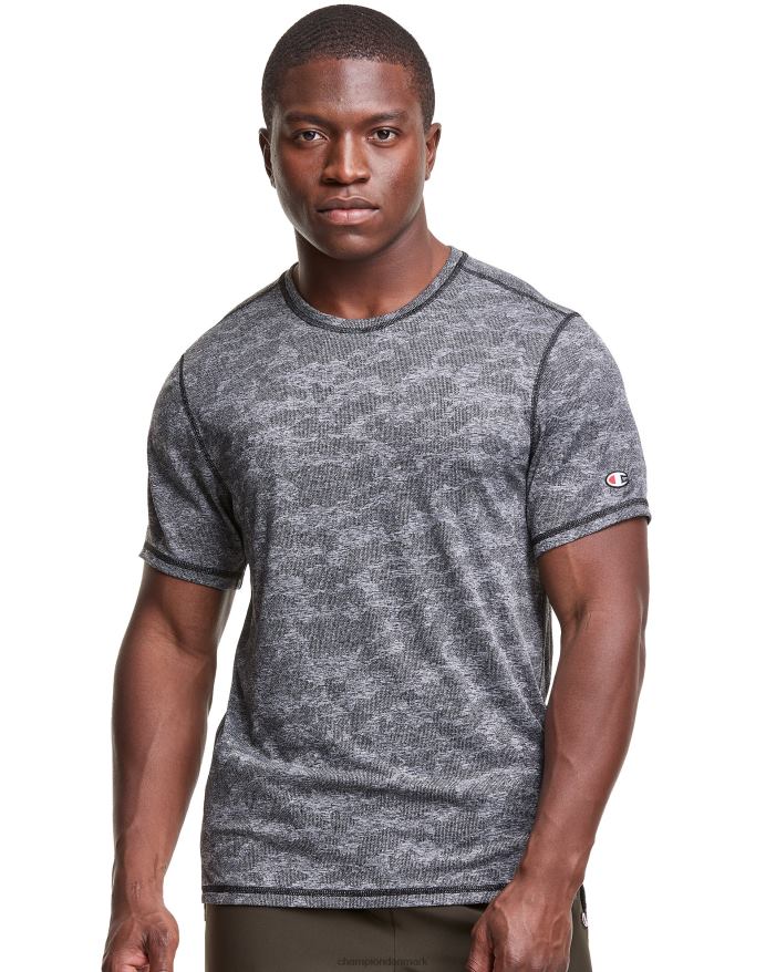 Champion mvp tee camo jacquard V6J66541 sort lyng