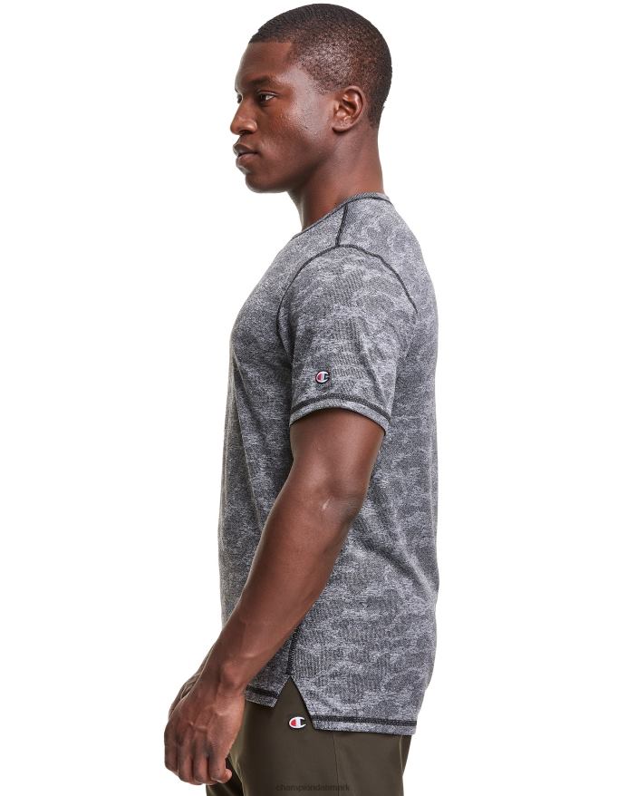 Champion mvp tee camo jacquard V6J66541 sort lyng