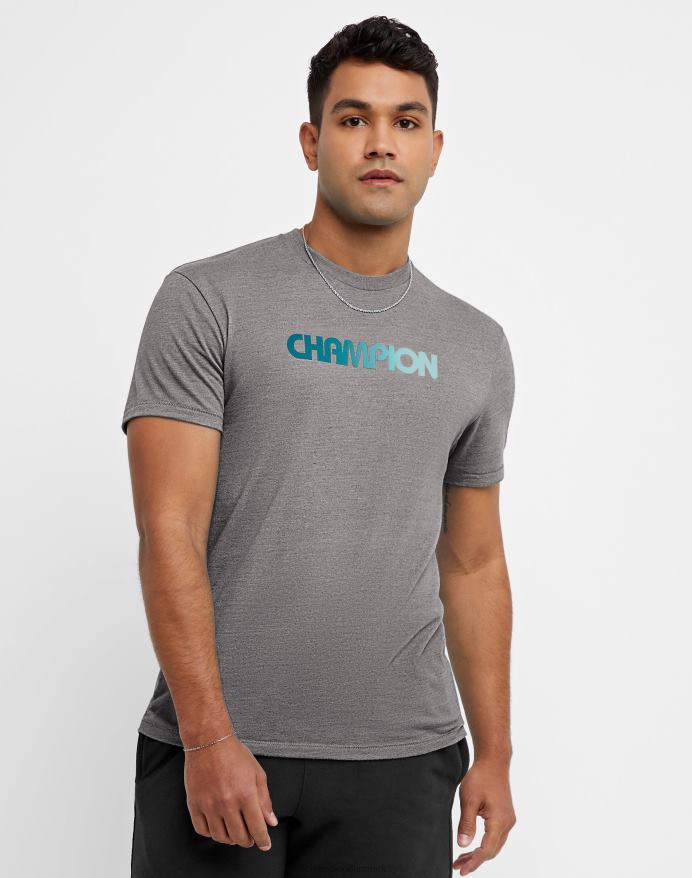 Champion powerblend t-shirt gradient logo V6J66556 ibenholt lyng