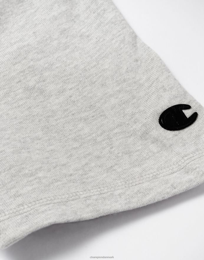 Champion premium vævet t-shirt kraftig 100 % bomuld c logo V6J66550 bleget stencremelyng