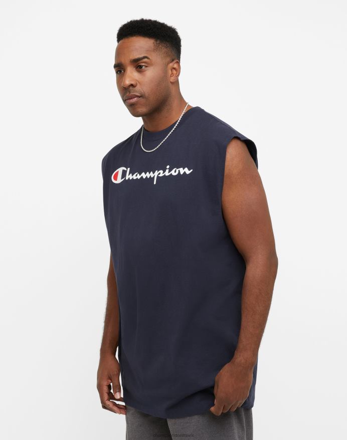 Champion store og høje klassiske muskeltank c script V6J66621 flåde