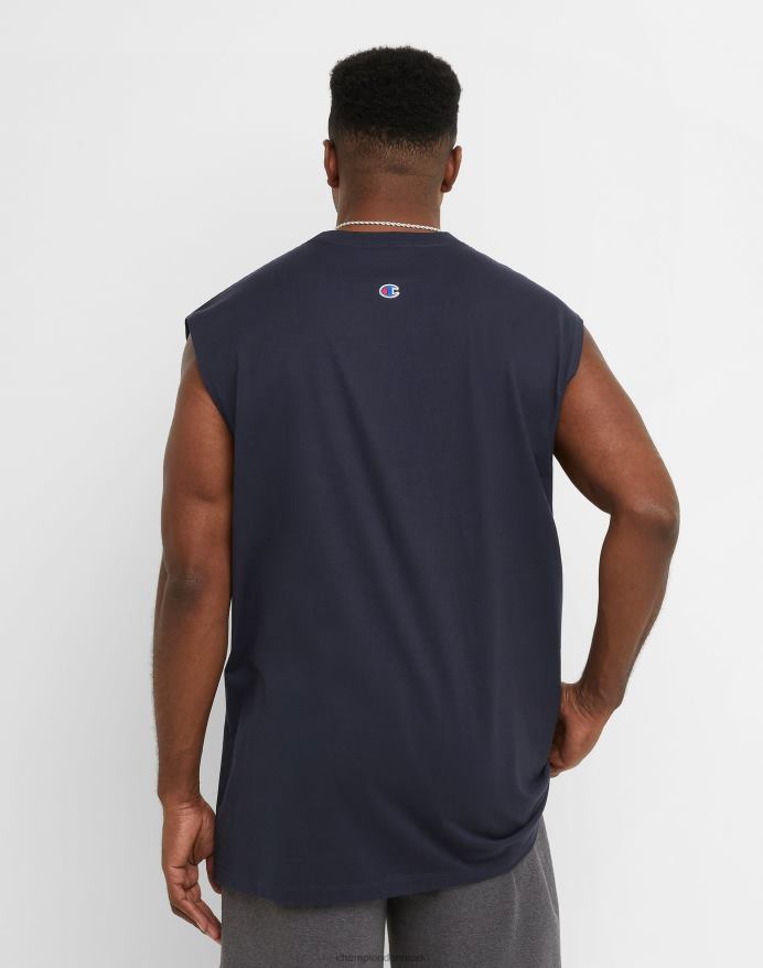 Champion store og høje klassiske muskeltank c script V6J66621 flåde