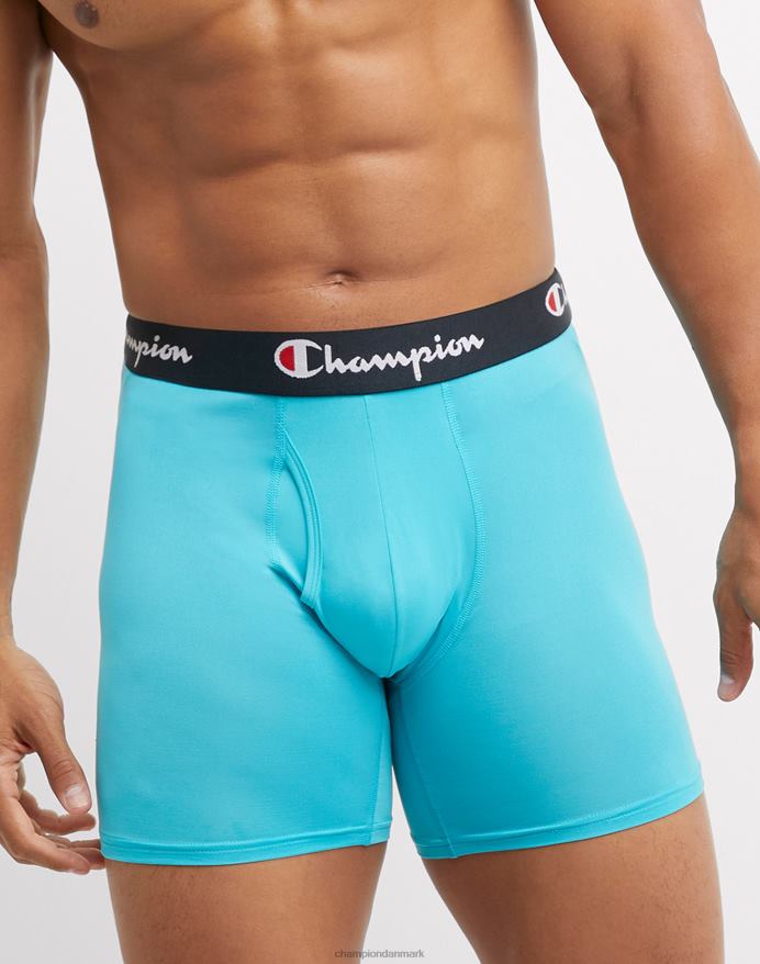 Champion boxershortspakke letvægts stretch fugttransporterende 3-pak rød/grøngrøn/print V6J66676
