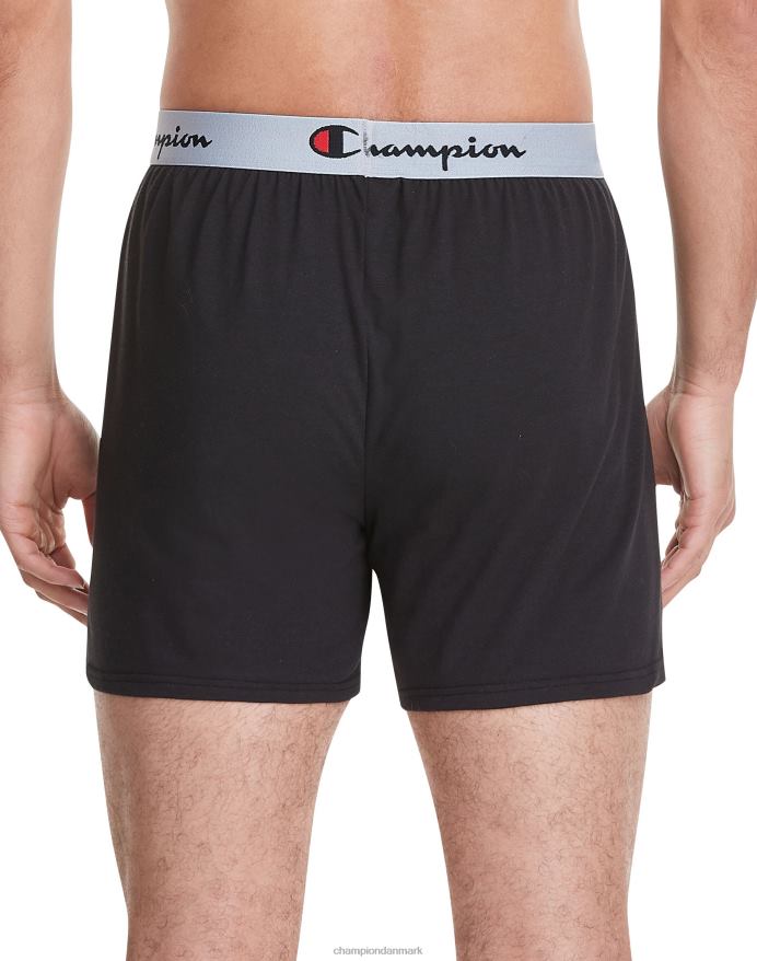Champion hverdagskomfort boxerspak bomuld stretch camo grå & assorteret 3-pak V6J66674