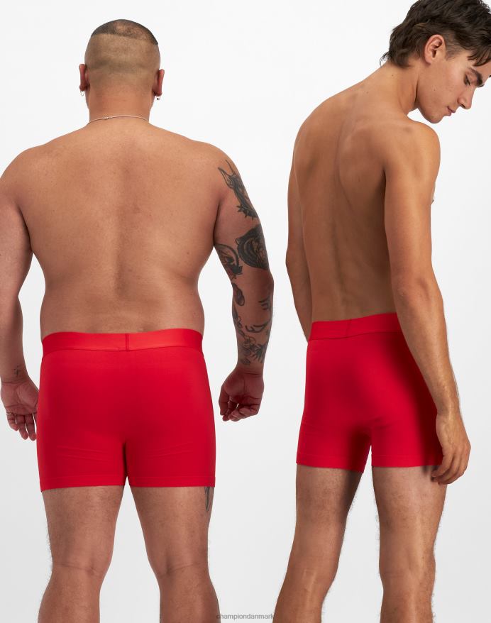 Champion sømløse boxershorts fugttransporterende scarlet V6J66665 rød