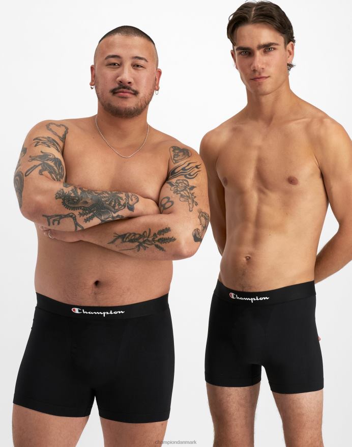 Champion sømløse boxershorts fugttransporterende sort V6J66668