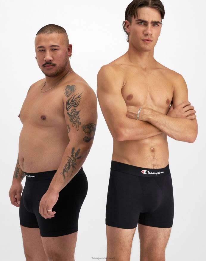 Champion sømløse boxershorts fugttransporterende sort V6J66668