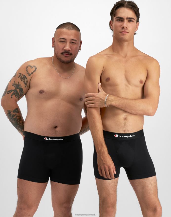 Champion sømløse boxershorts fugttransporterende sort V6J66668